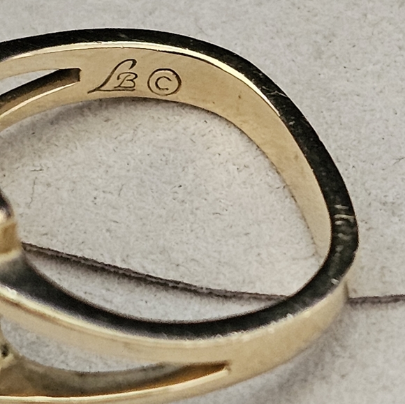 Black Opal 3.5 carat 14k Gold Ring Lightning Ridge Please Read Condition Details - Picture 8 of 16